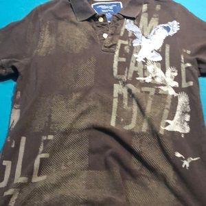 American eagle polo t shirt